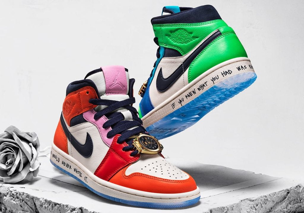 jordan 1 mid with watch