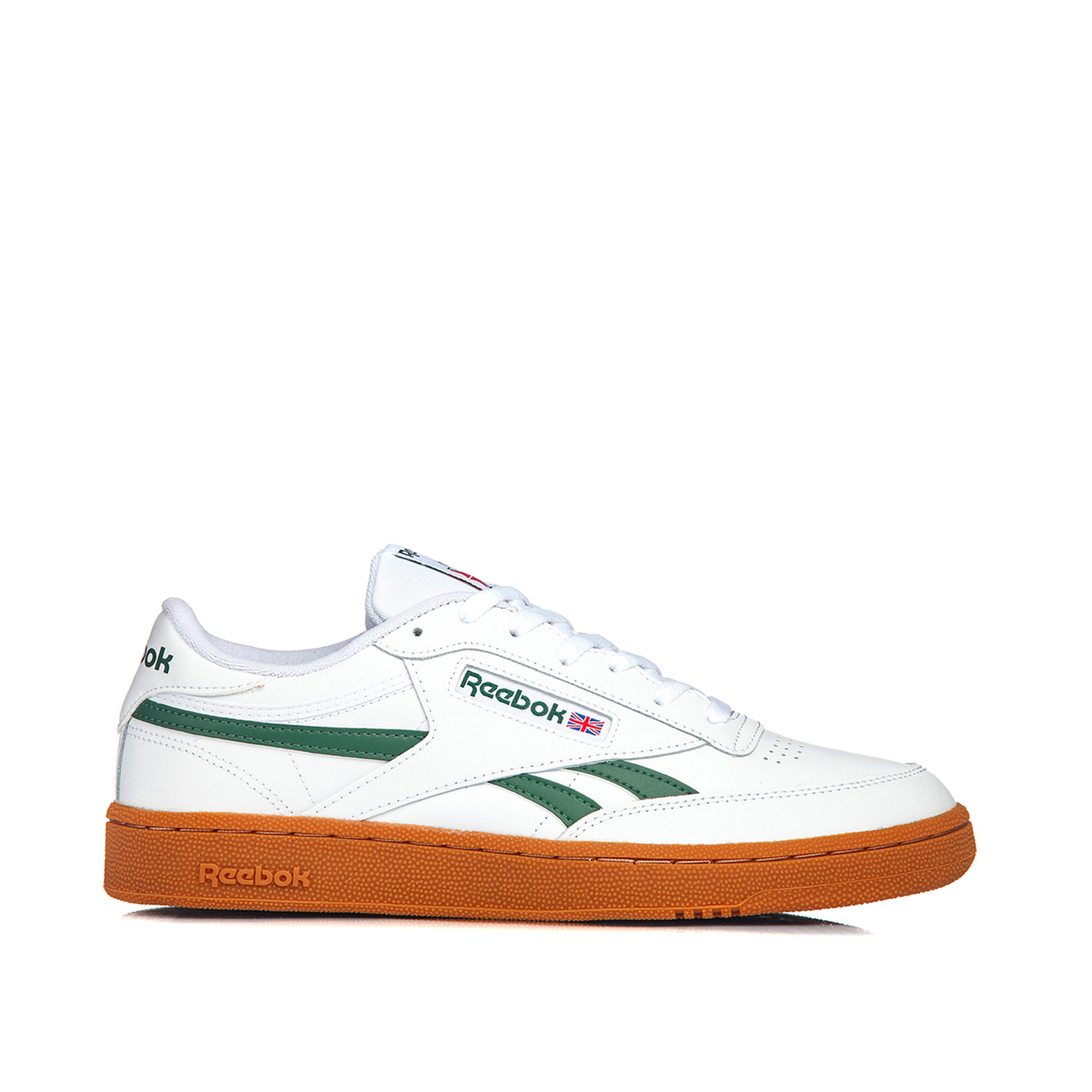 reebok club c revenge white green